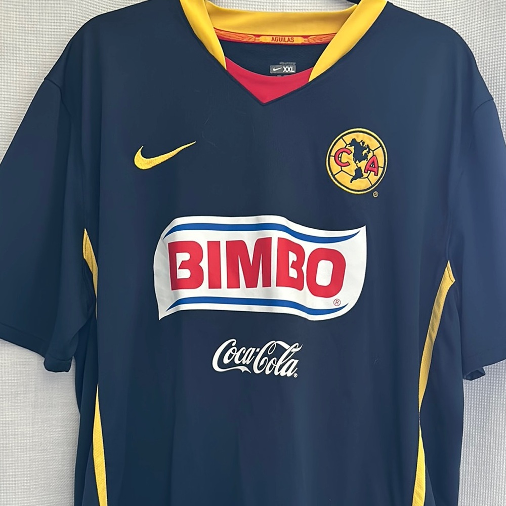 Nike Club América Black and Yellow Jersey